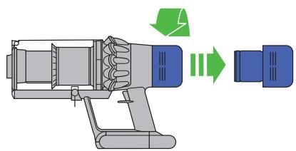 DYSON V11TotalClean - Czyszczenie filtra - 2