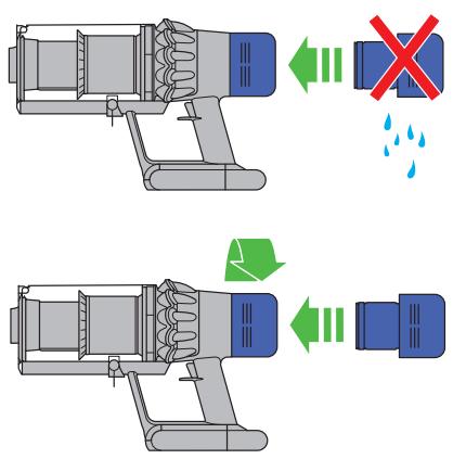 DYSON V11TotalClean - Nettoyage du filtré - 8