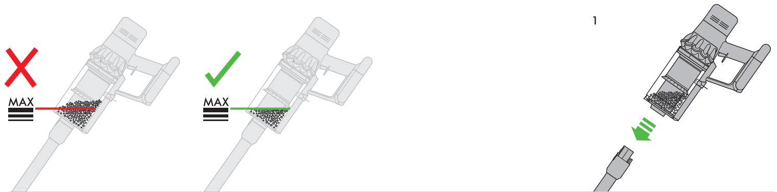 DYSON V11TotalClean - Vaciado del cubo transparente - 1