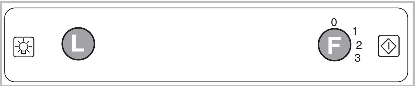 SCHOLTES HA629WHBLANC - Bandeau de commande de la hotte HA 629 - 1