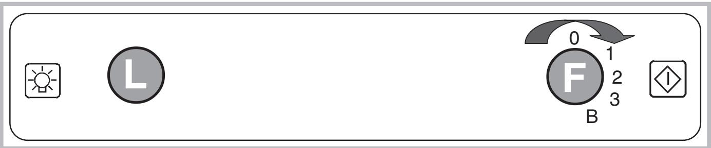 SCHOLTES HA629WHBLANC - Mise en marche - Sélection des vitesses - 1