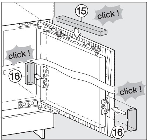 MIELE FN3402 - - Réglage en profondeur (Z) - 1