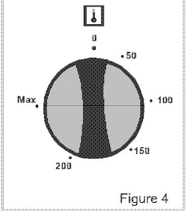 PROLINE PSO60W-ECOD - Bouton du thermostat du four : - 2