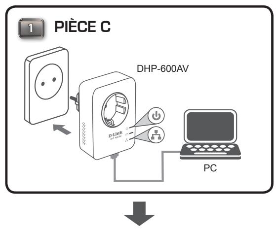 D-LINK KITRESEAUDHP-P604AV/EU - Ajout d'adaptateurs supplémentaires - 1