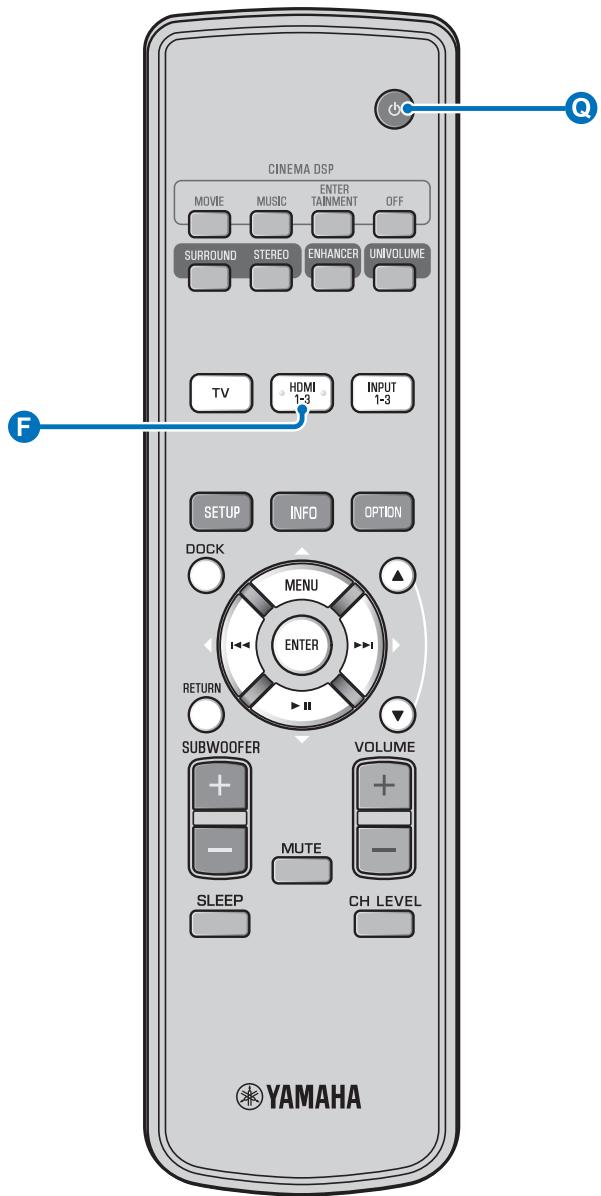 YAMAHA YSP-2200 - Chargement des réglages - 1