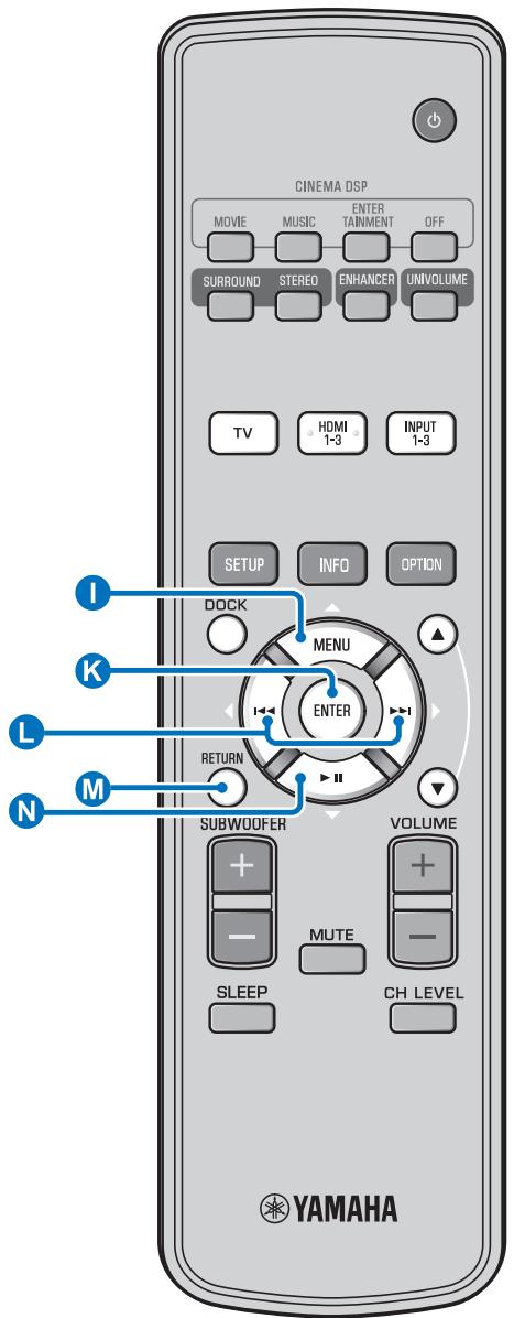 YAMAHA YSP-2200 - Paramètres son signal de sortie - 1