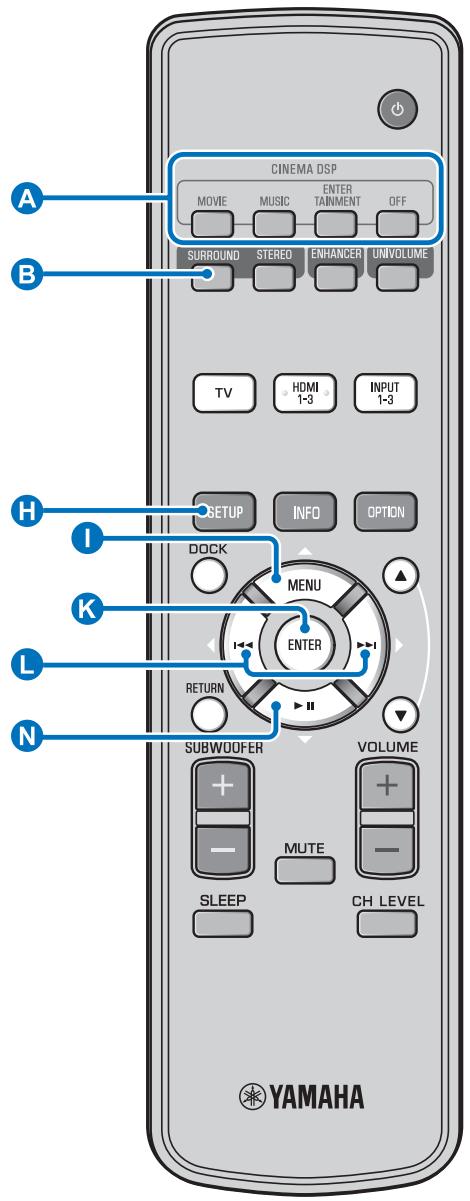 YAMAHA YSP-2200 - Exemple de balance du son - 1