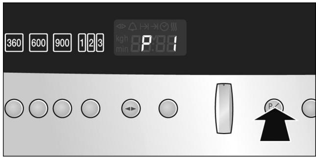 NEFF C54L60NO - Réglage du programme - 1