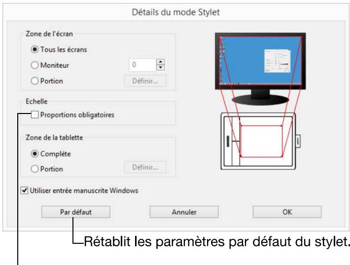 WACOM ONE BY WCM MEDIUM - Paramètres avances - 2