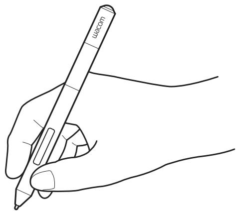 WACOM ONE BY WCM MEDIUM - UTILISATION DES BOUTONS DU STYLET - 1