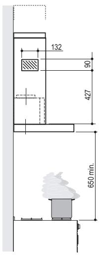 FALCON FELHDC 110 SG INOX - Encombrement - 3