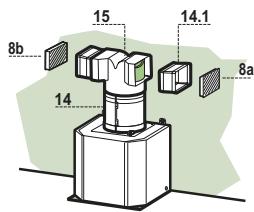 FALCON FELHDC 110 SG INOX - SORTIE AIR VERSION FILTRANTE - 1