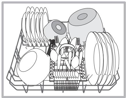 INDESIT DFP28B16FR - Panier inférieur - 1