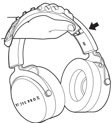 BEYERDYNAMIC dt900pro-x - REEMPLACEMENT DU BANDEAU DE L'ARCEAU SERRE-TÉTE - 2