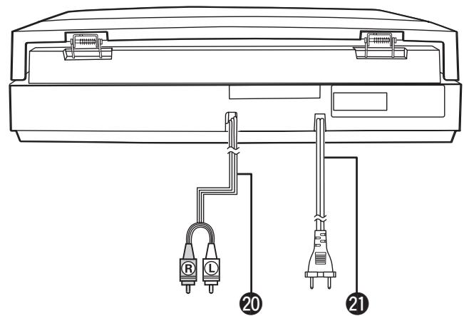 DENON DP-200 USB - Nomenclature et fonctions - 2