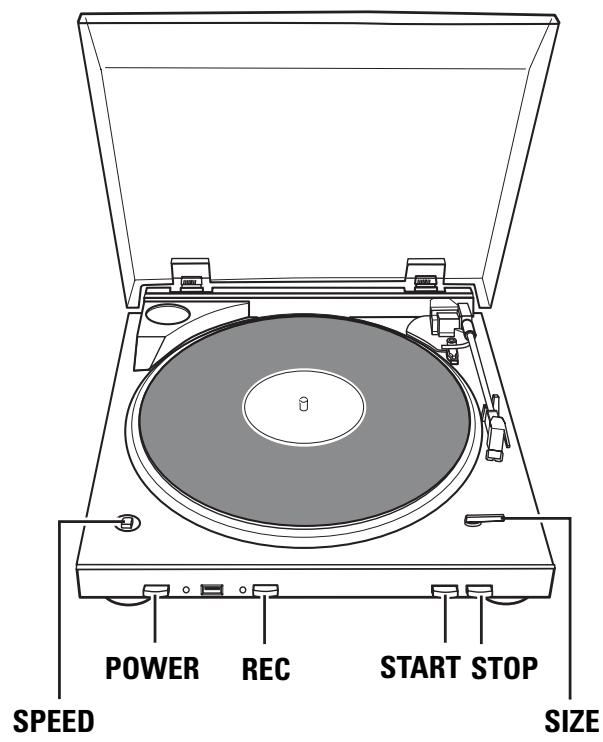 DENON DP-200 USB - Remarque - 1