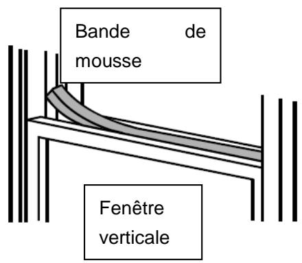 AERIAN AACSOcO - Installer le tuyau d'évacuation sur la barre coulissant de fenêtre - 5