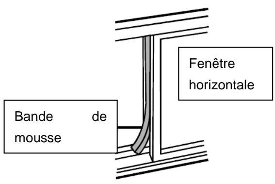 AERIAN AACSOcO - Installer le tuyau d'évacuation sur la barre coulissant de fenêtre - 4