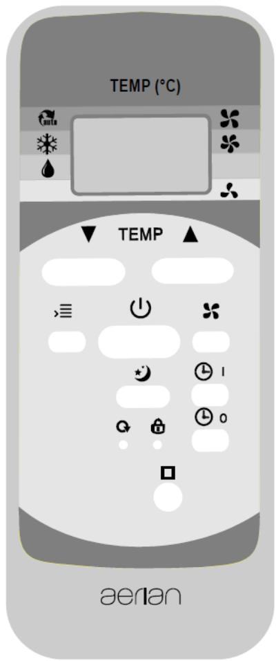 AERIAN AACSOcO - Télécommande - 1