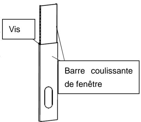 AERIAN AACSOcO - Installer le tuyau d'évacuation sur la barre coulissant de fenêtre - 1