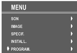 HITACHI NC - Menu PROGRAM. - 1
