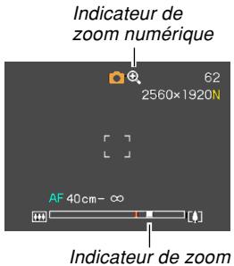 CASIO EXILIUM EX-S 500G - ■ Prendre une photo avec le zoom numérique - 1
