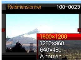 CASIO EXILIUM EX-S 500G - Redimensionnement d'une photo - 1