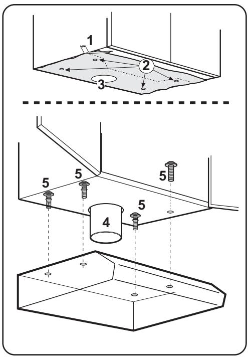 FAURE FHT 6131W BLANC - Fixation à un élément - 1