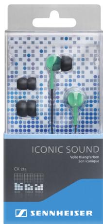 SENNHEISER CASWM CX215 GREEN - Universal - 2