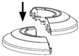 PUR LINE FANY74 - Attention : le ventilateur doit obligatoirement être fixé au socle avant toute utilisation ! - 1
