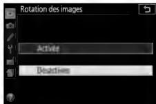 NIKON D5500+AF-P 18-55 - Mettez une option en surbrillance. - 2