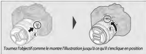 NIKON D5500+AF-P 18-55 - Fixez un objectif. - 3