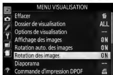 NIKON D5500+AF-P 18-55 - Mettez en surbrillance une rubrique du menu. - 2