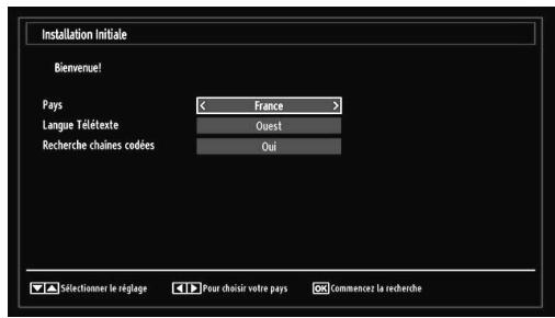 BRANDT B2211 LED FHD - Première installation - 2