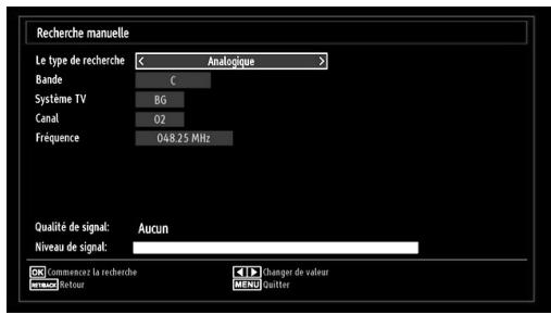 BRANDT B2211 LED FHD - Recherche manuelle analogique - 1