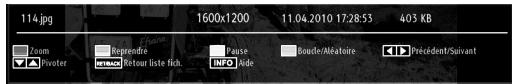 BRANDT B2211 LED FHD - Options de diaporama - 1