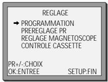 DAEWOO SG 9100 S ARGENT - Activation et désactivation de l'affichage à l'écran (OSD) - 1