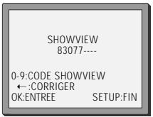 DAEWOO SG 9100 S ARGENT - Programmation d'enregistrement à l'aide de la fonction ShowView - 1