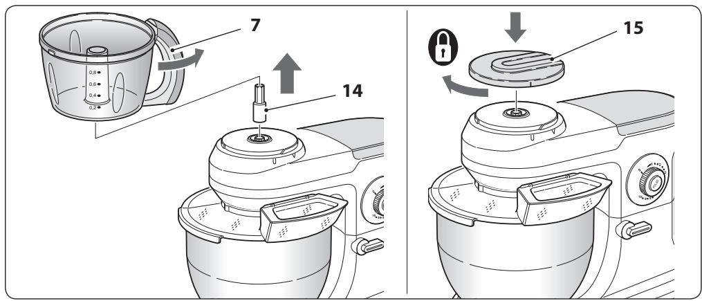 OHMEX OHM-SMX-6100/BLK - UTILISATION COMME MIXEUR - 2