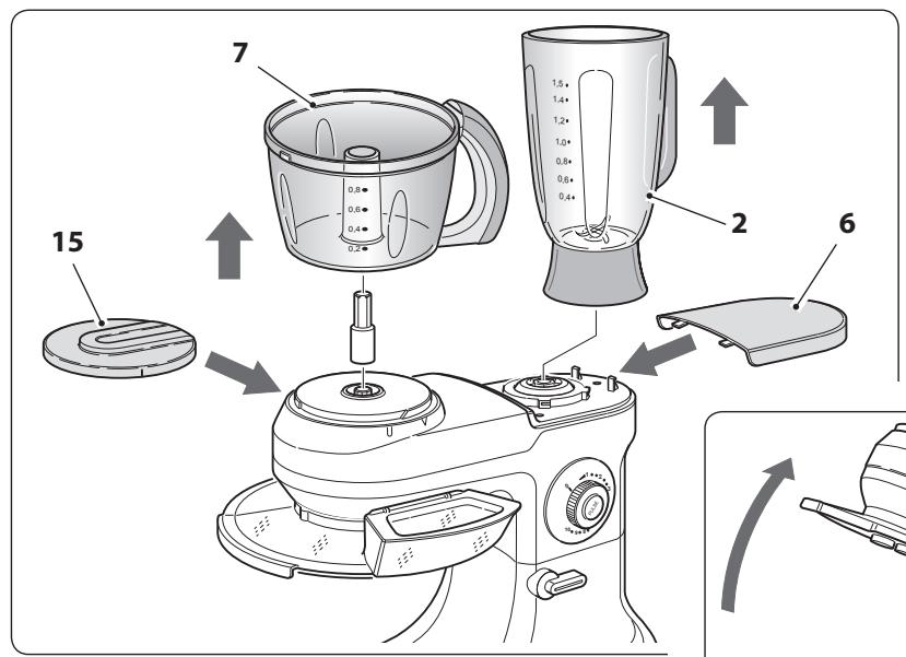 OHMEX OHM-SMX-6100/BLK - UTILISATION COMME MÉLANGEUR - 2