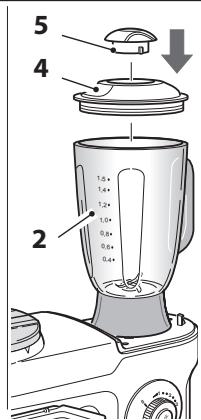 OHMEX OHM-SMX-6100/BLK - UTILISATION COMME MIXEUR - 3