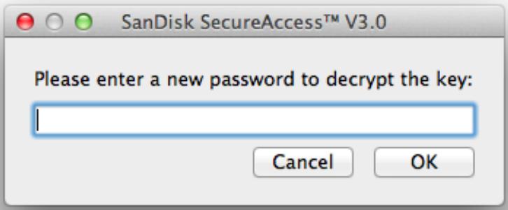 SANDISK OTG LiGH iXPAND 16GB - Accéder à des fichiers protégés (protégés à l'aide de iXpand Sync) sur un ordinateur Mac - 3