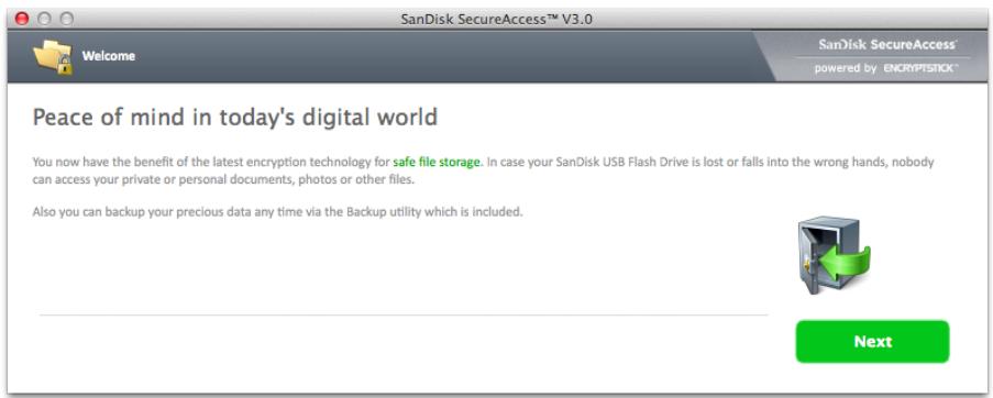 SANDISK OTG LiGH iXPAND 16GB - Accéder à des fichiers protégés (protégés à l'aide de iXpand Sync) sur un ordinateur Mac - 1