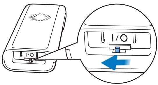 PHILIPS D1411 - Mise sous tension du combiné - 1