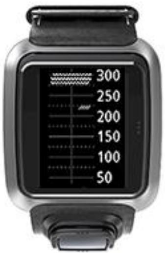 TOMTOM GOLFER GRiSE - Position des obstacles sur le fairway - 1