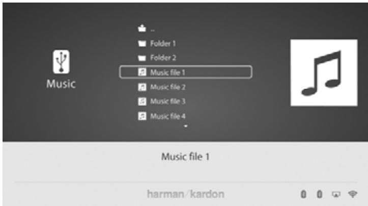 HARMAN KARDON BDS880/230-B2 - Lecture de fichiers musicaux - 1
