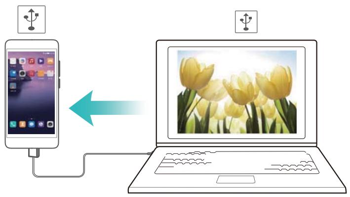 HONOR 8PRONOIR - Utiliser le partage de connexion USB - 1