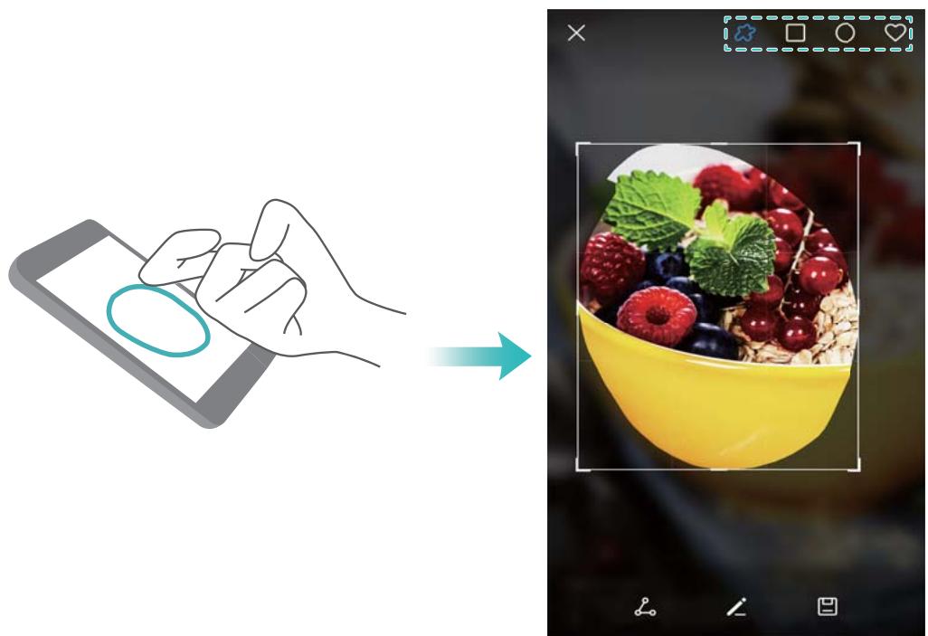 HONOR 8PRONOIR - Capturer une partie de l'écran - 1