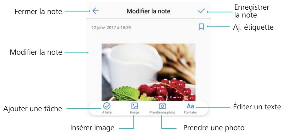 HONOR 8PRONOIR - Créer une note - 1