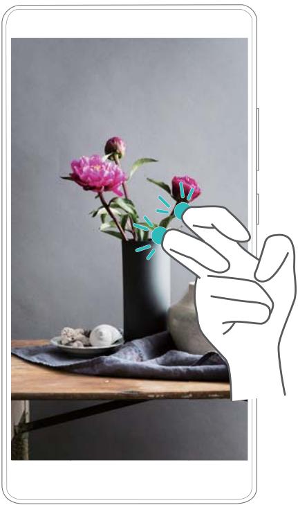 HONOR 8PRONOIR - Utiliser les gestes de phalange pour enregistrer - 1